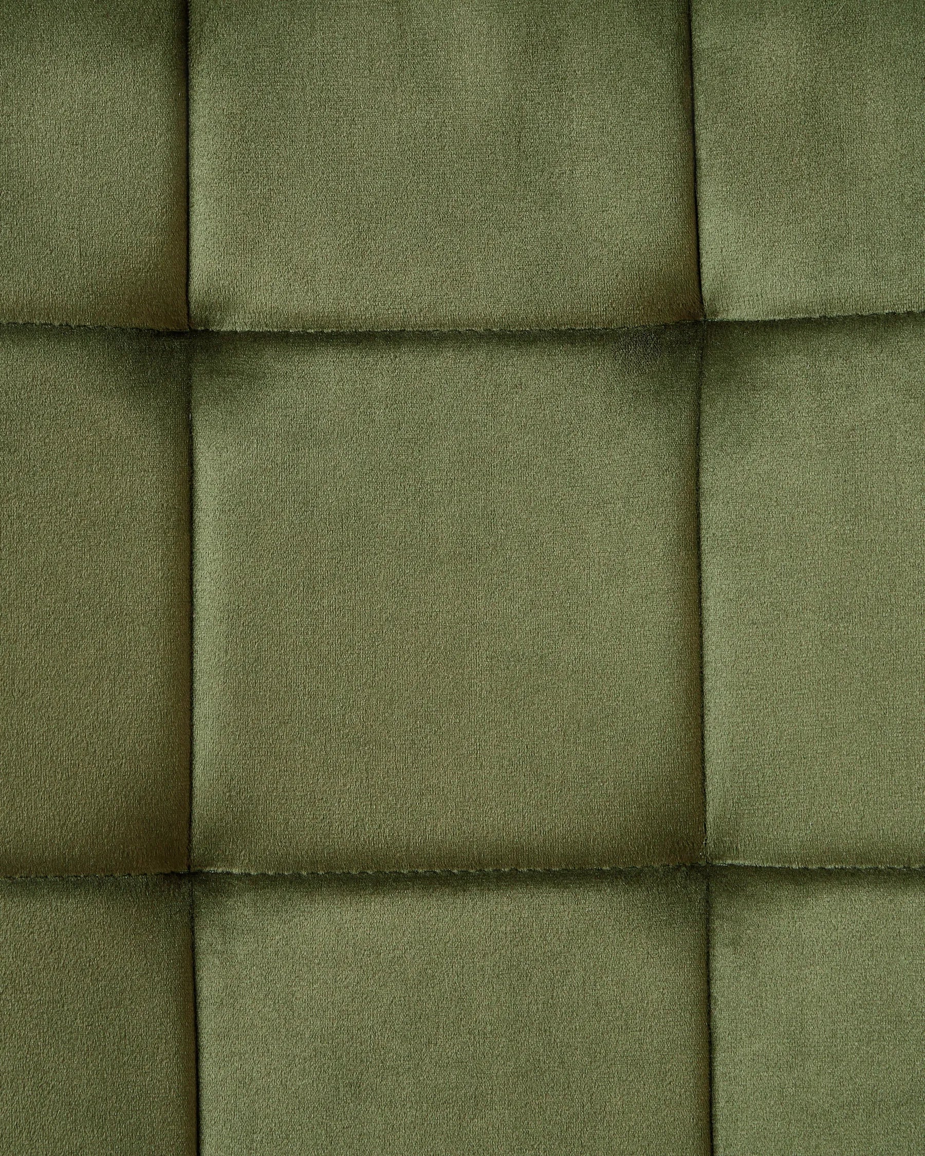 Set of 4 Dining Chairs Velvet Olive Green