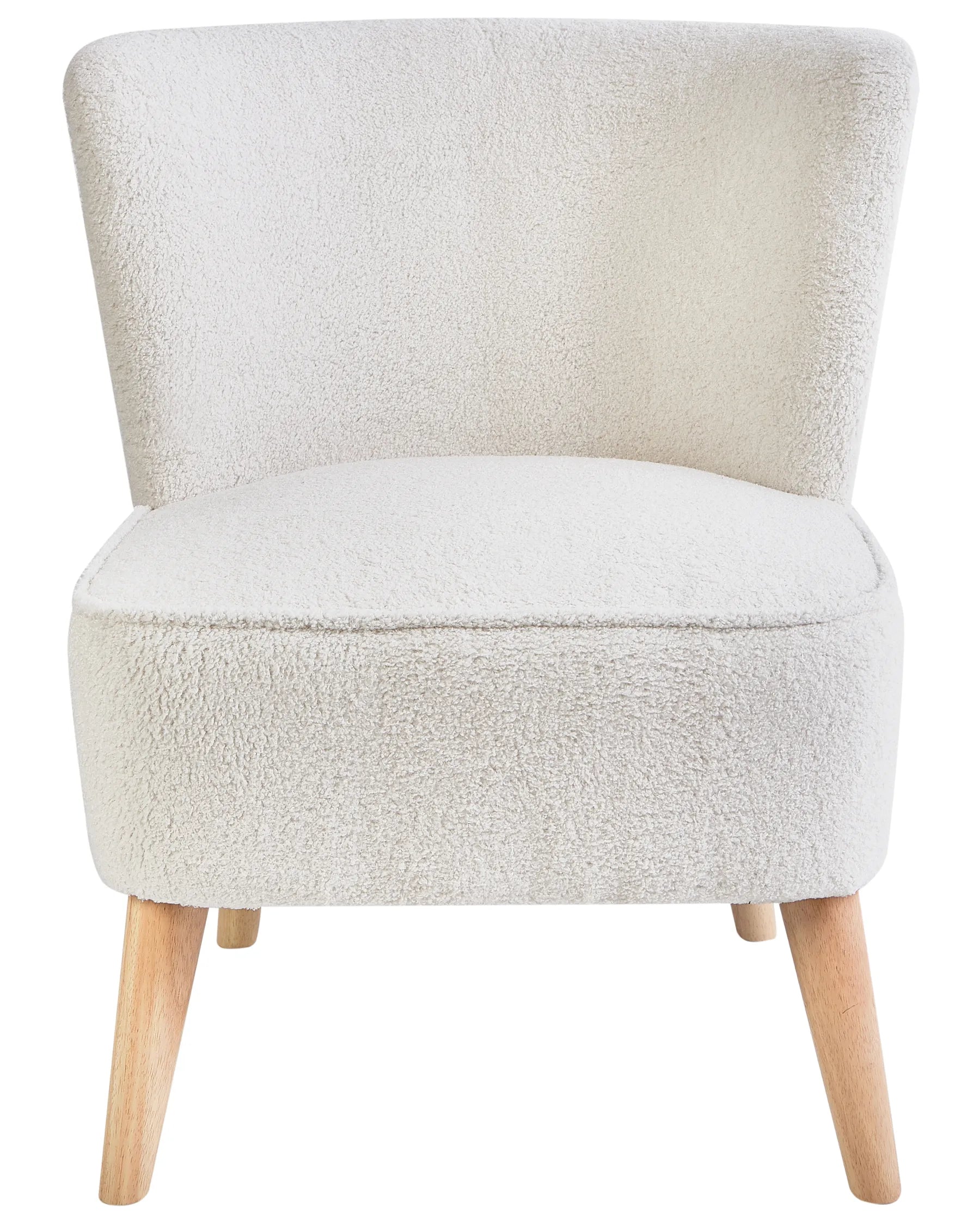 Armchair ALVEN Boucle Off-White