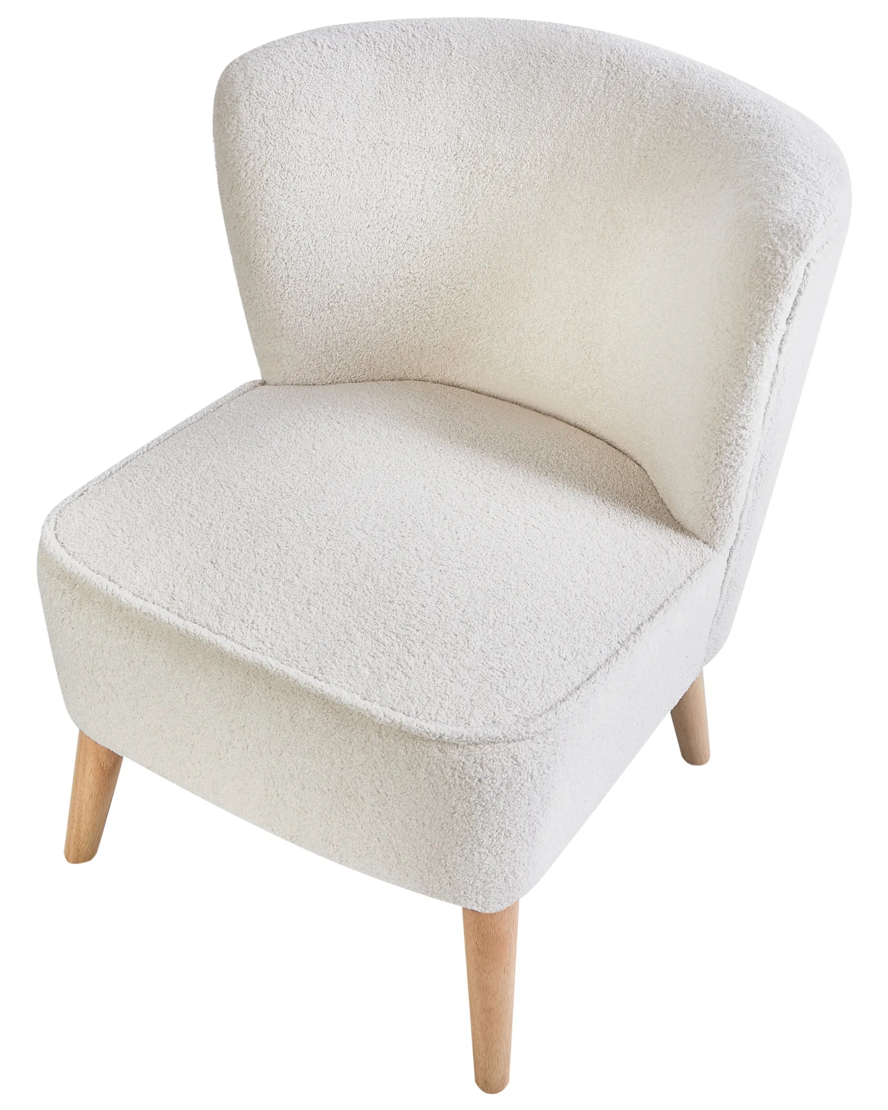 Armchair ALVEN Boucle Off-White