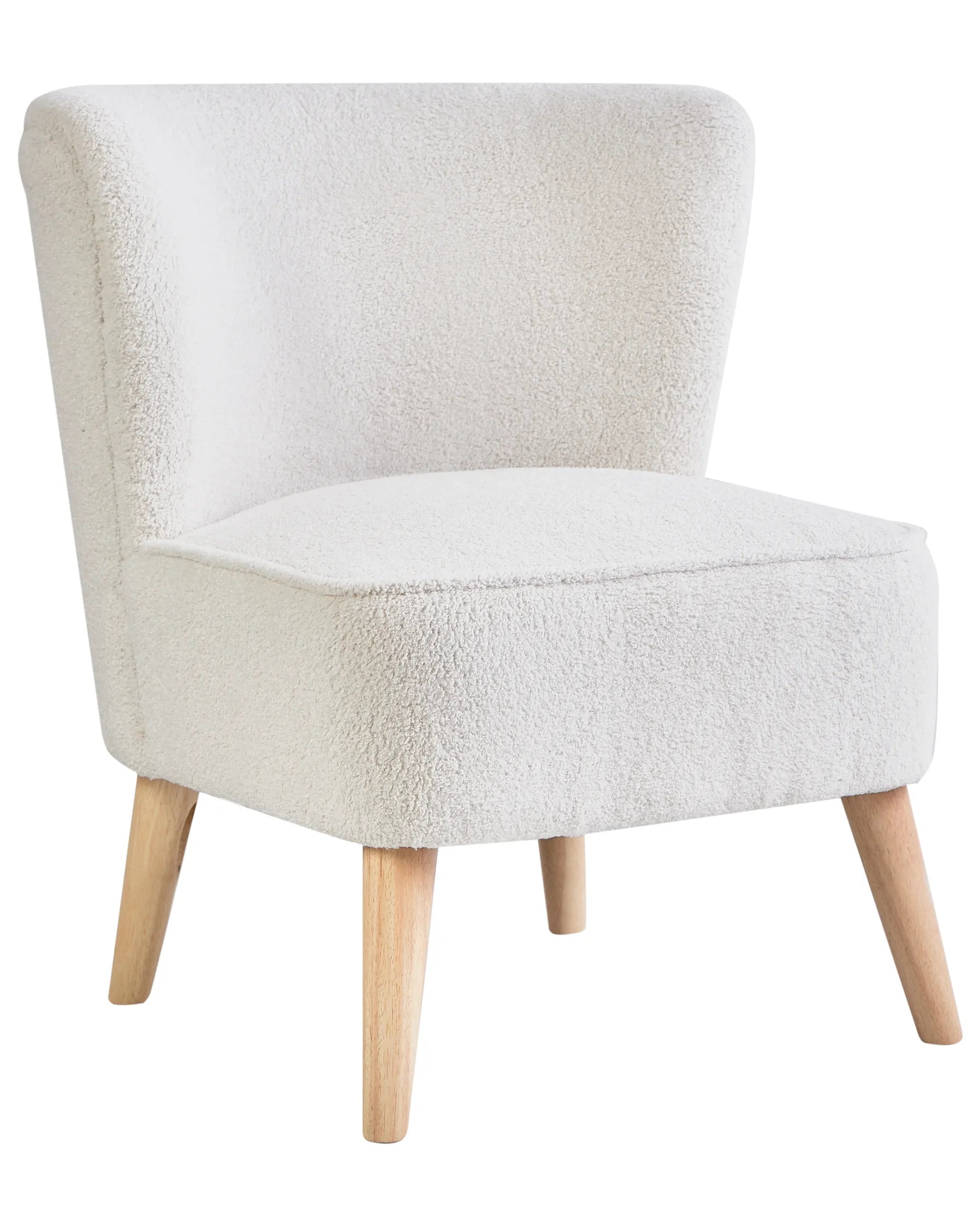 Armchair ALVEN Boucle Off-White