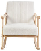 Rocking Chair LEKNES Boucle Off-White