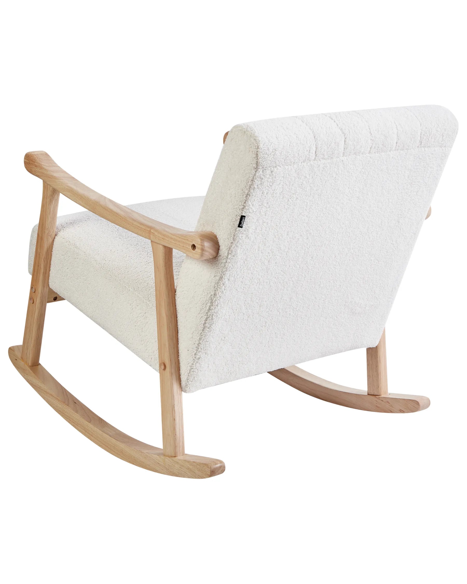 Rocking Chair LEKNES Boucle Off-White