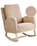 Rocking Chair ALSTA Boucle Beige