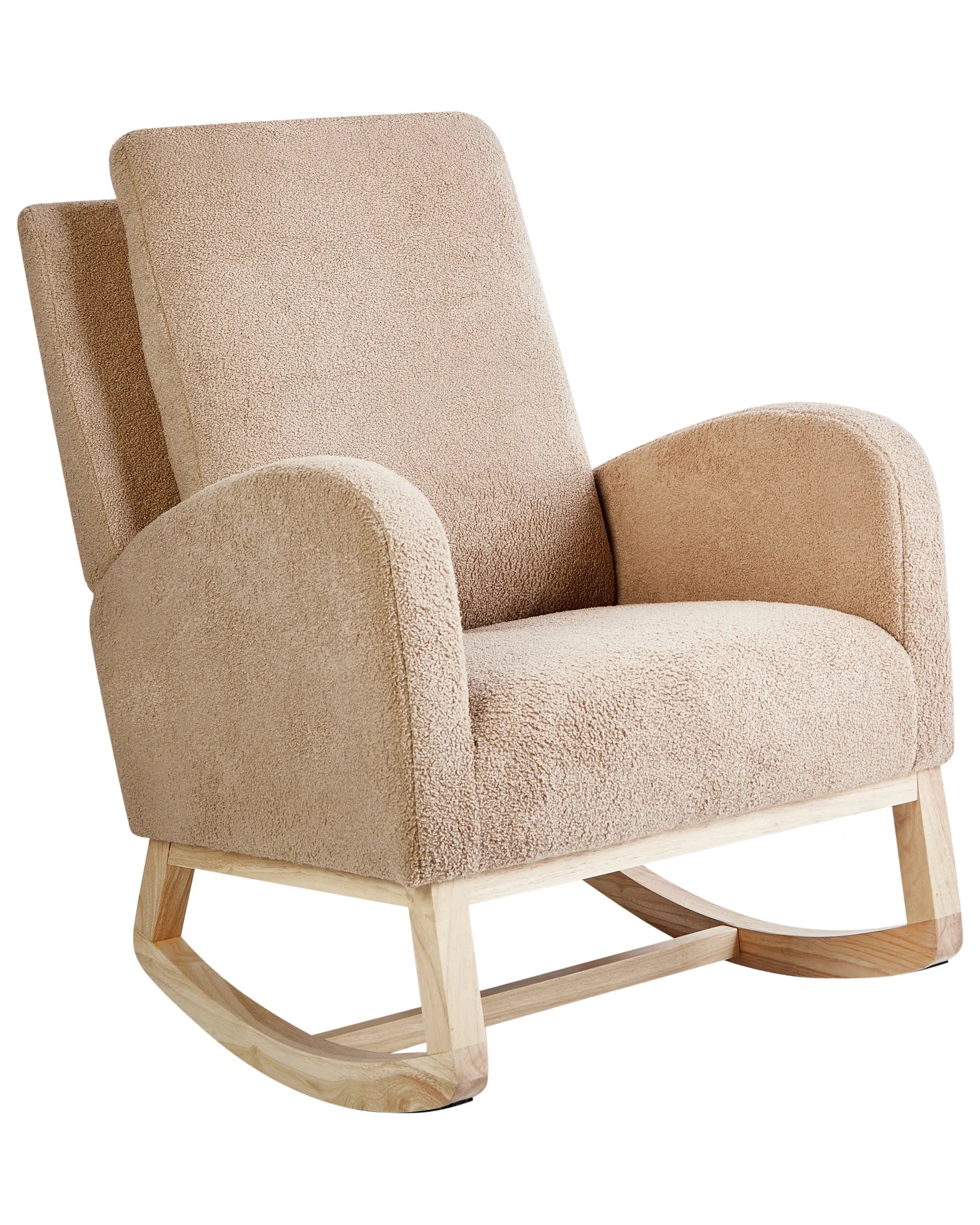 Rocking Chair ALSTA Boucle Beige