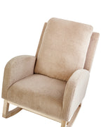 Rocking Chair ALSTA Boucle Beige