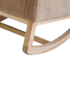 Rocking Chair ALSTA Boucle Beige
