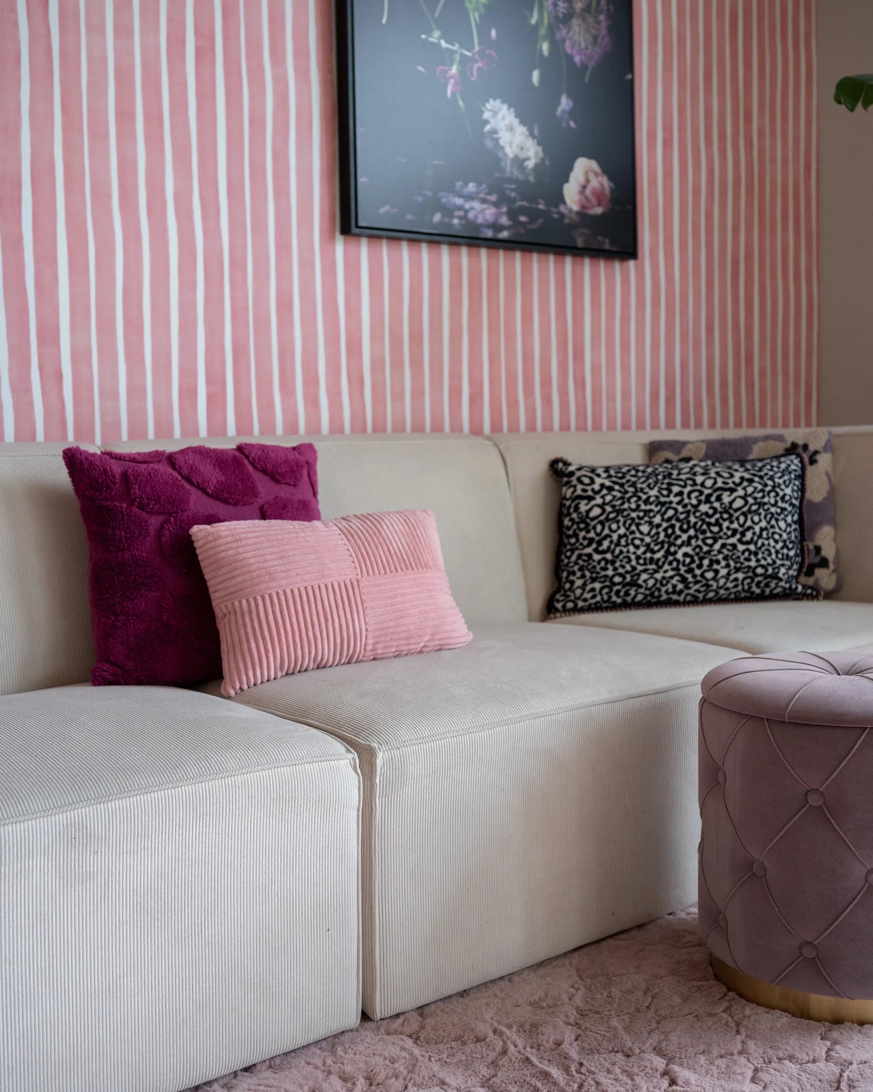 1-Seat Section LEMVIG Corduroy Light Beige