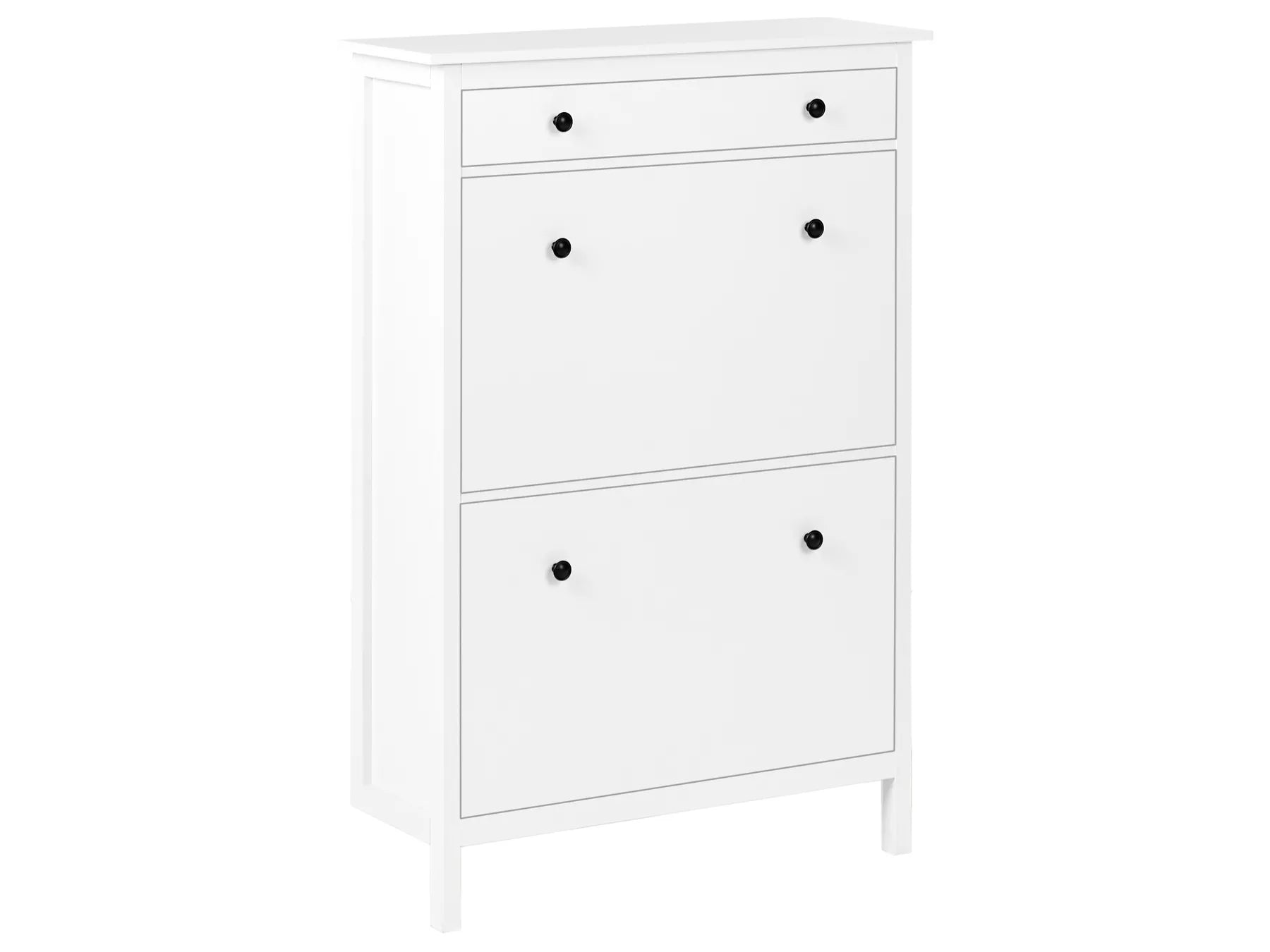 Shoe Storage Cabinet GIBSON White
