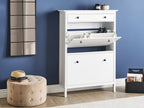 Shoe Storage Cabinet GIBSON White
