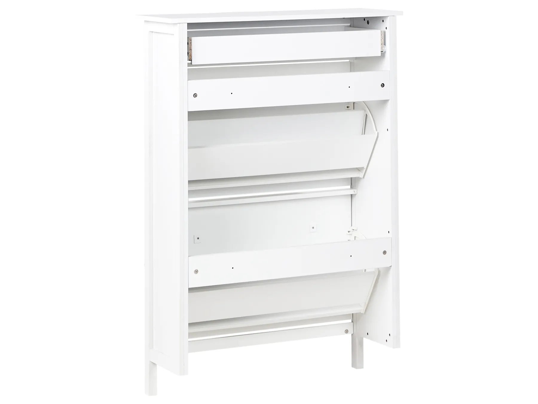 Shoe Storage Cabinet GIBSON White