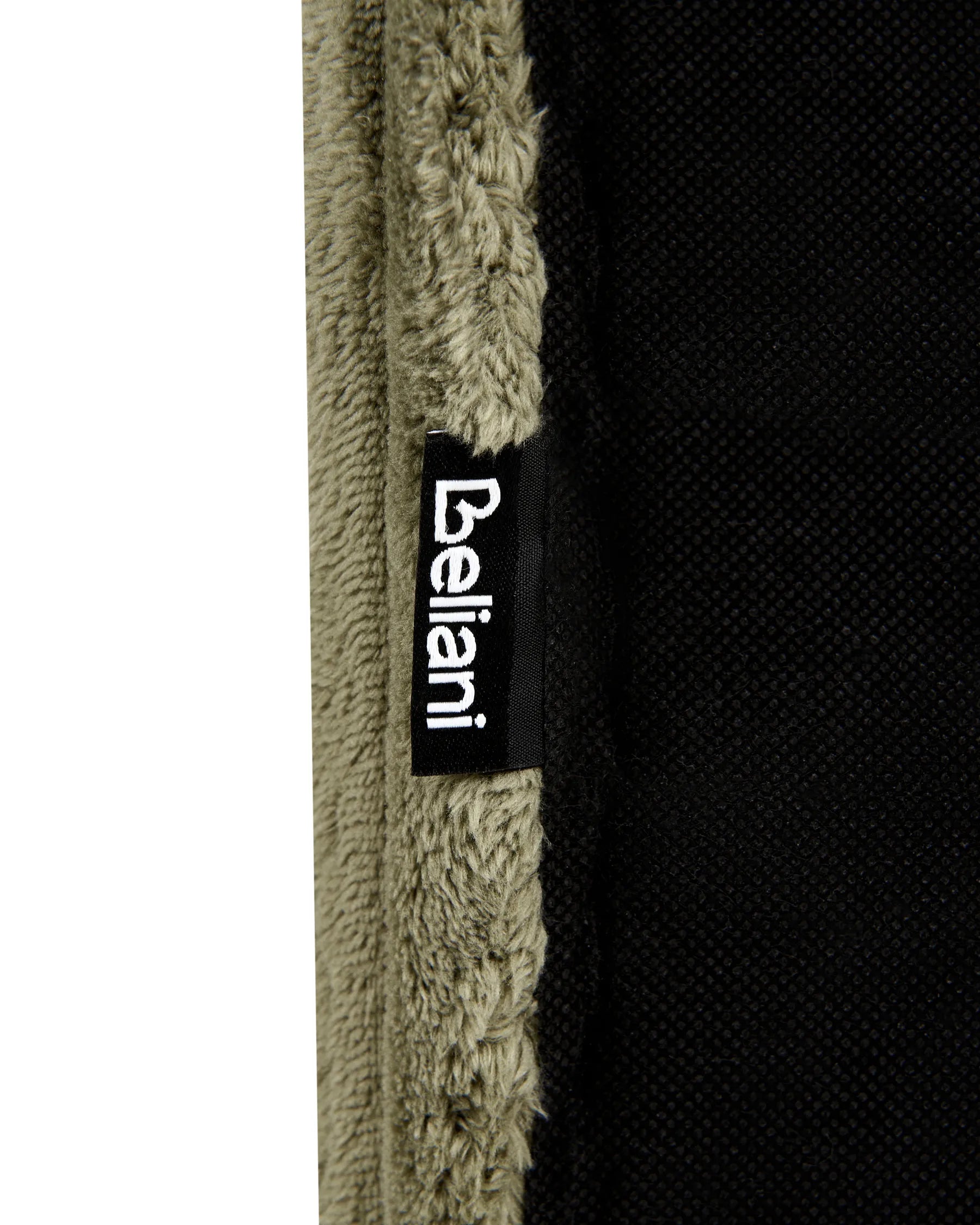 1 Drawer Bedside Table FLAYAT Corduroy Green