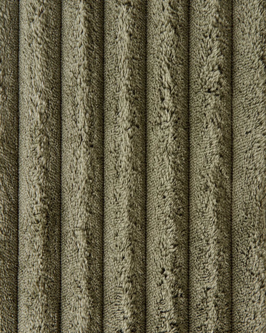 1 Drawer Bedside Table FLAYAT Corduroy Green