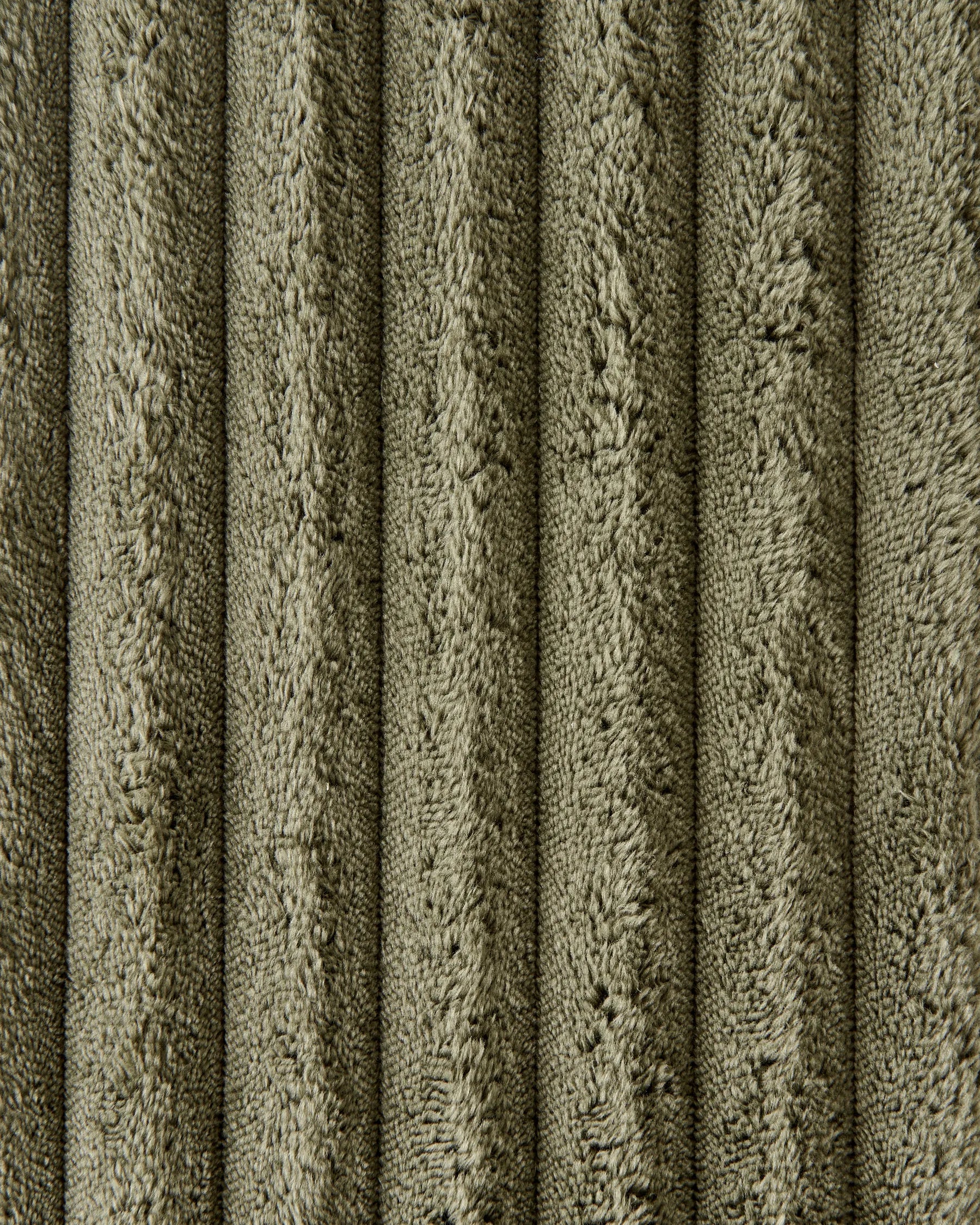 1 Drawer Bedside Table FLAYAT Corduroy Green