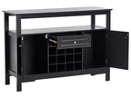 Wine Cabinet TIMBOON Black