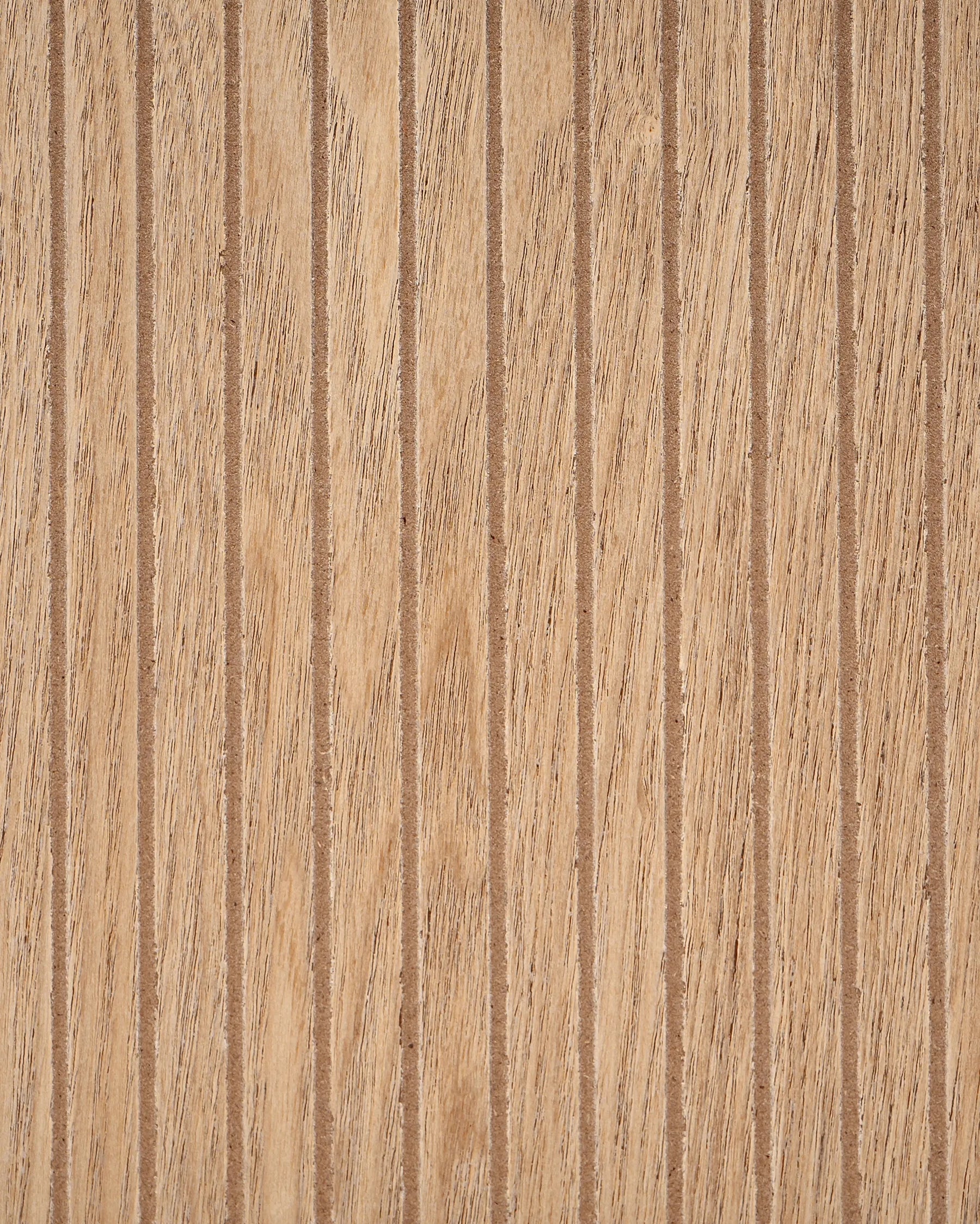 Console Table BLYTHE Natural Ash Wood Black