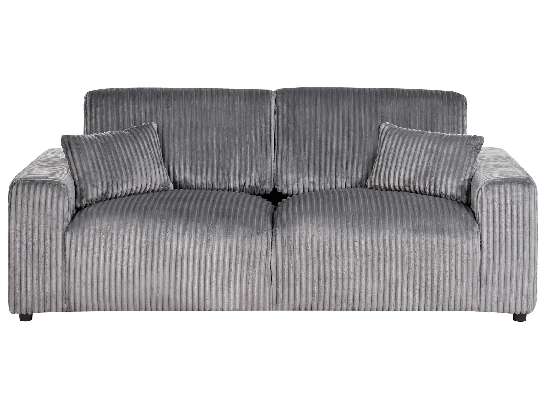 3 Seater SANDORA Corduroy Grey