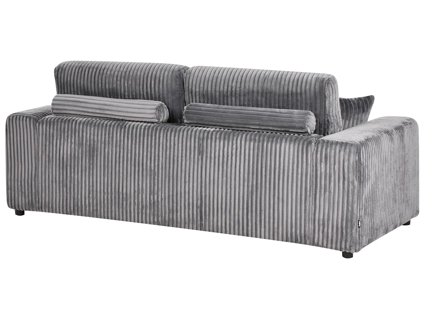 3 Seater SANDORA Corduroy Grey