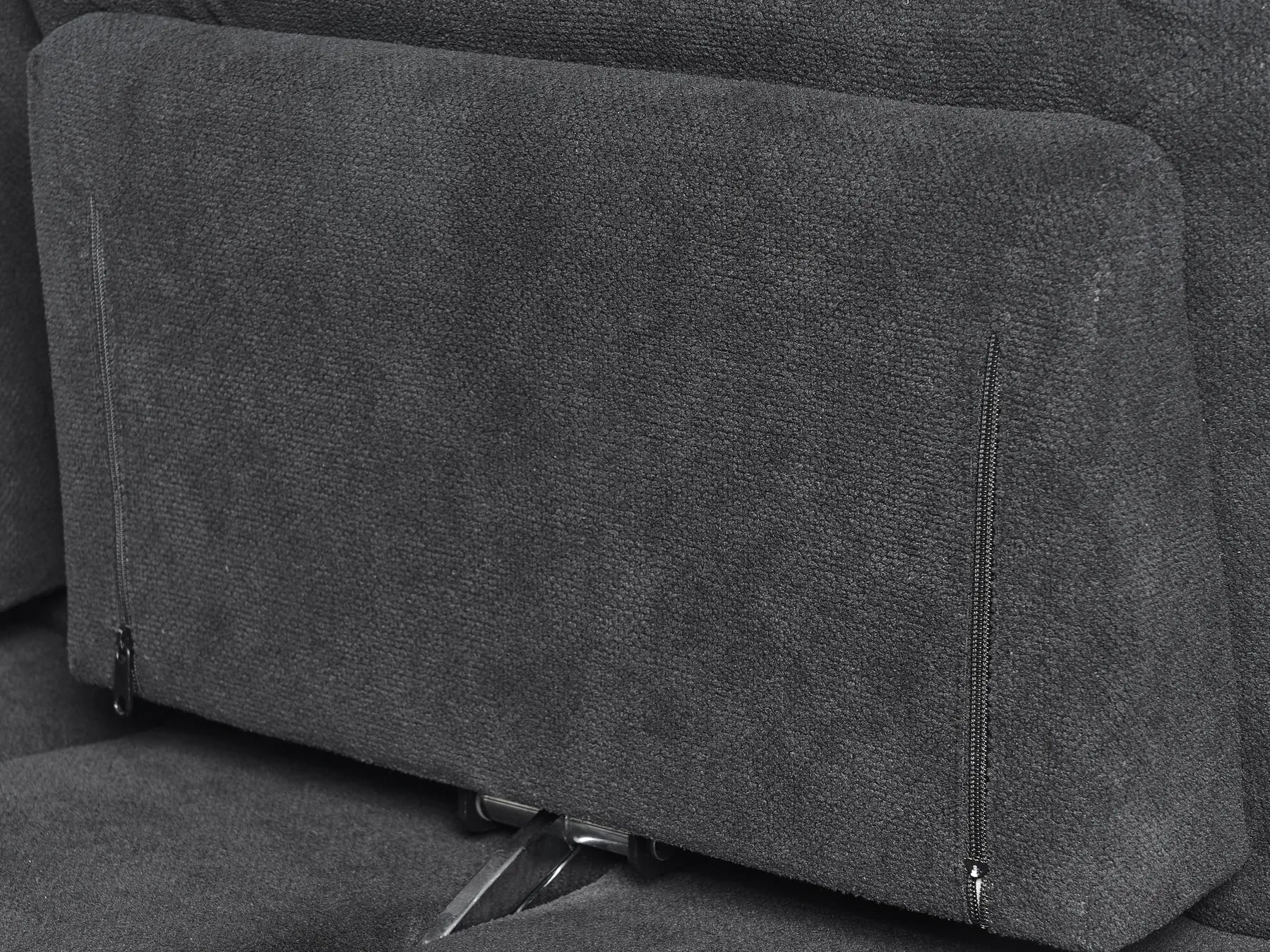 Sofa 3 Seater IKAST Fabric Black