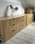 6 Drawer Chest BRADLEY Brown