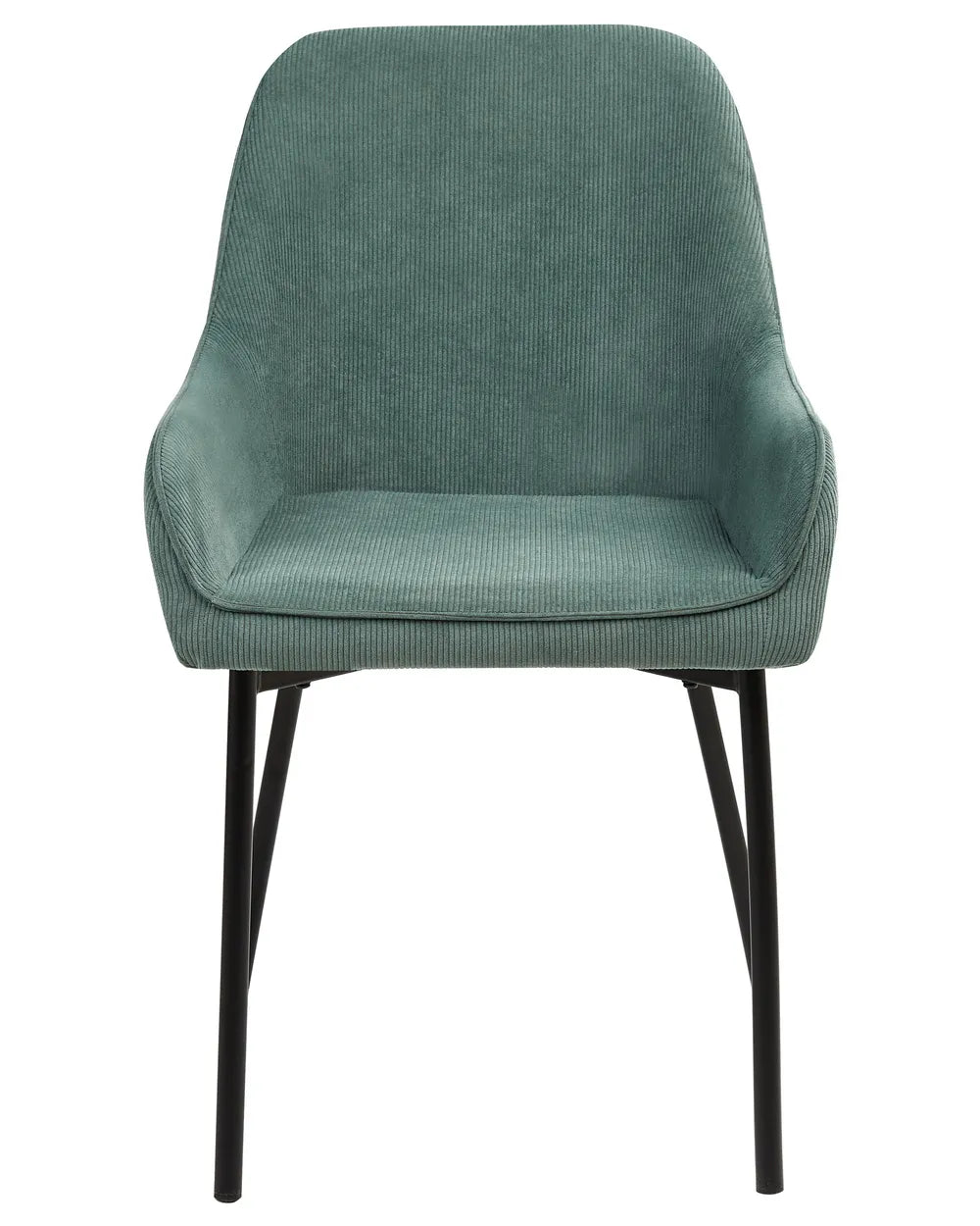 Set of 2 Dining Chairs LOVERNA Corduroy