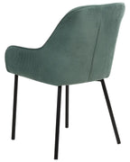 Set of 2 Dining Chairs LOVERNA Corduroy