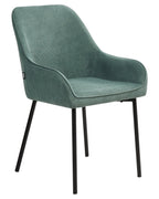 Set of 2 Dining Chairs LOVERNA Corduroy