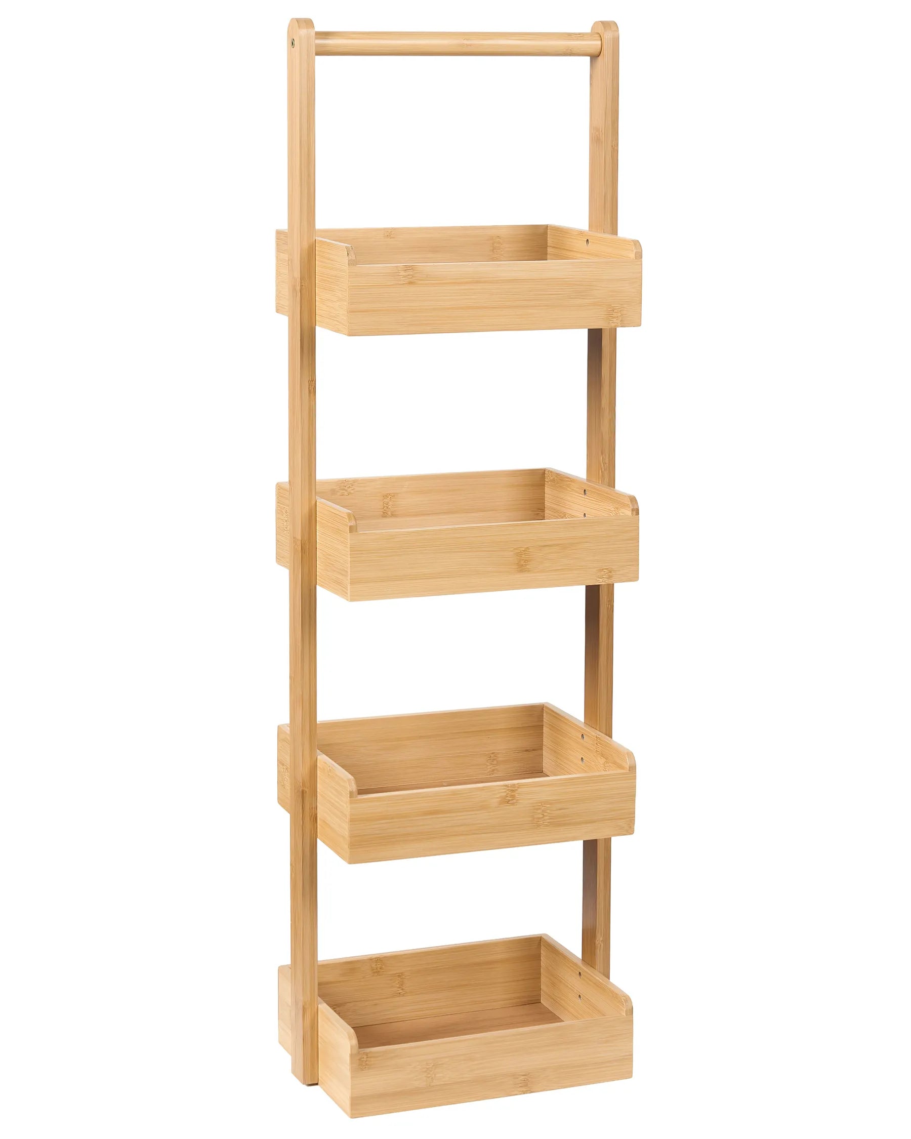Shelving Unit VAUPES Bamboo Wood Light Brown