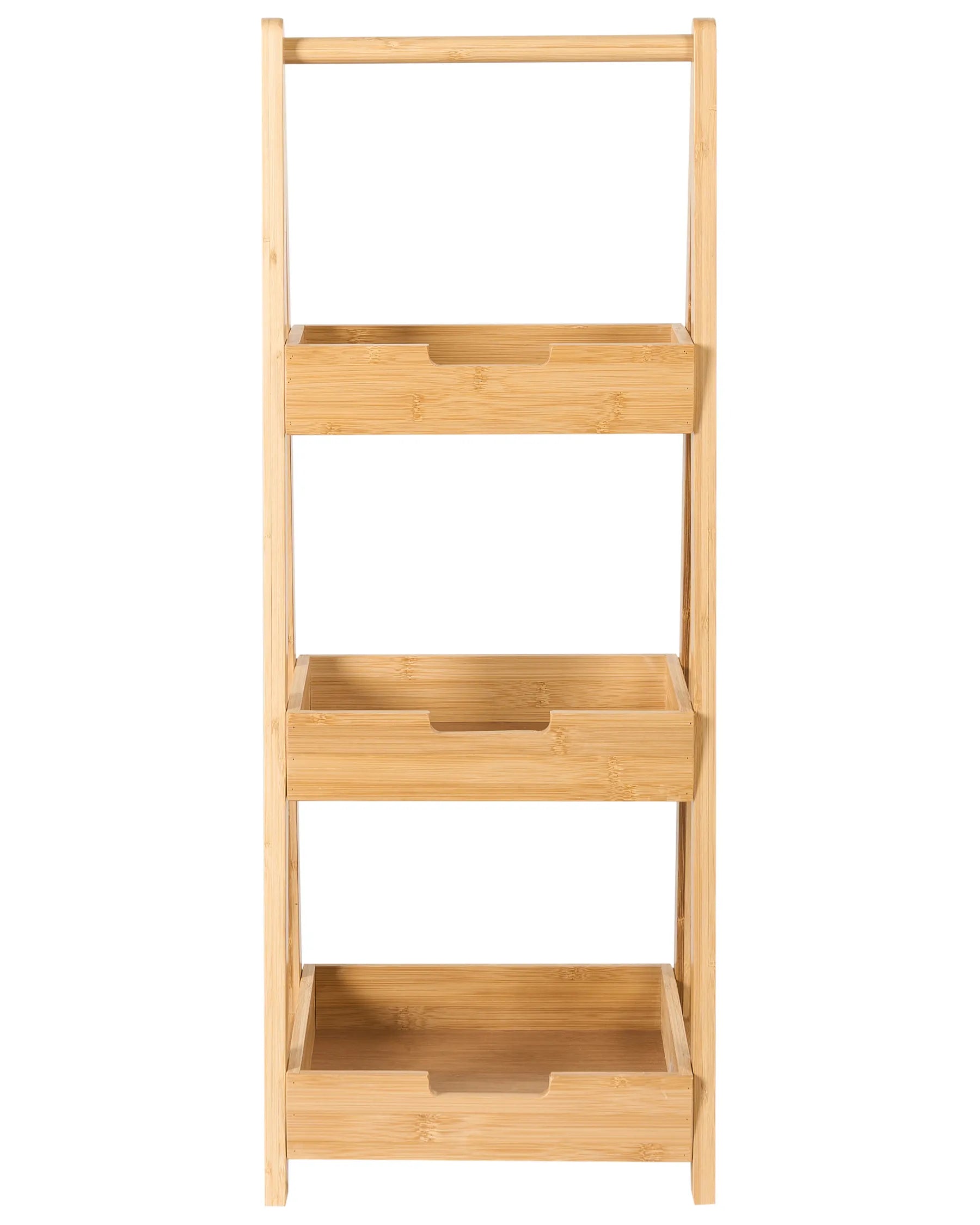 Shelving Unit ALERCE Bamboo Wood Light Brown