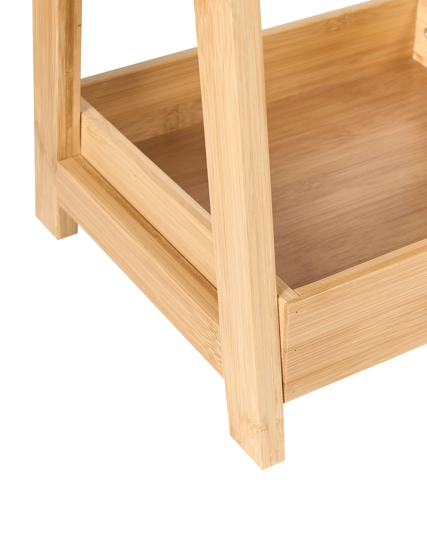 Shelving Unit ALERCE Bamboo Wood Light Brown