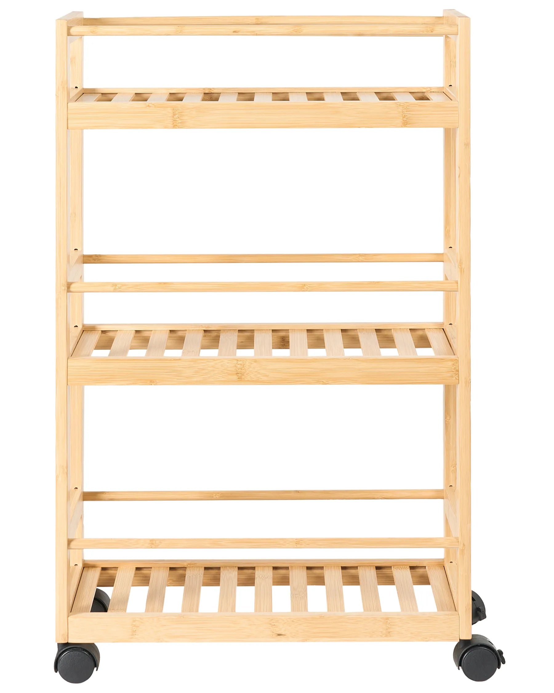 Shelving Unit QUINTAY Bamboo Wood Light Brown