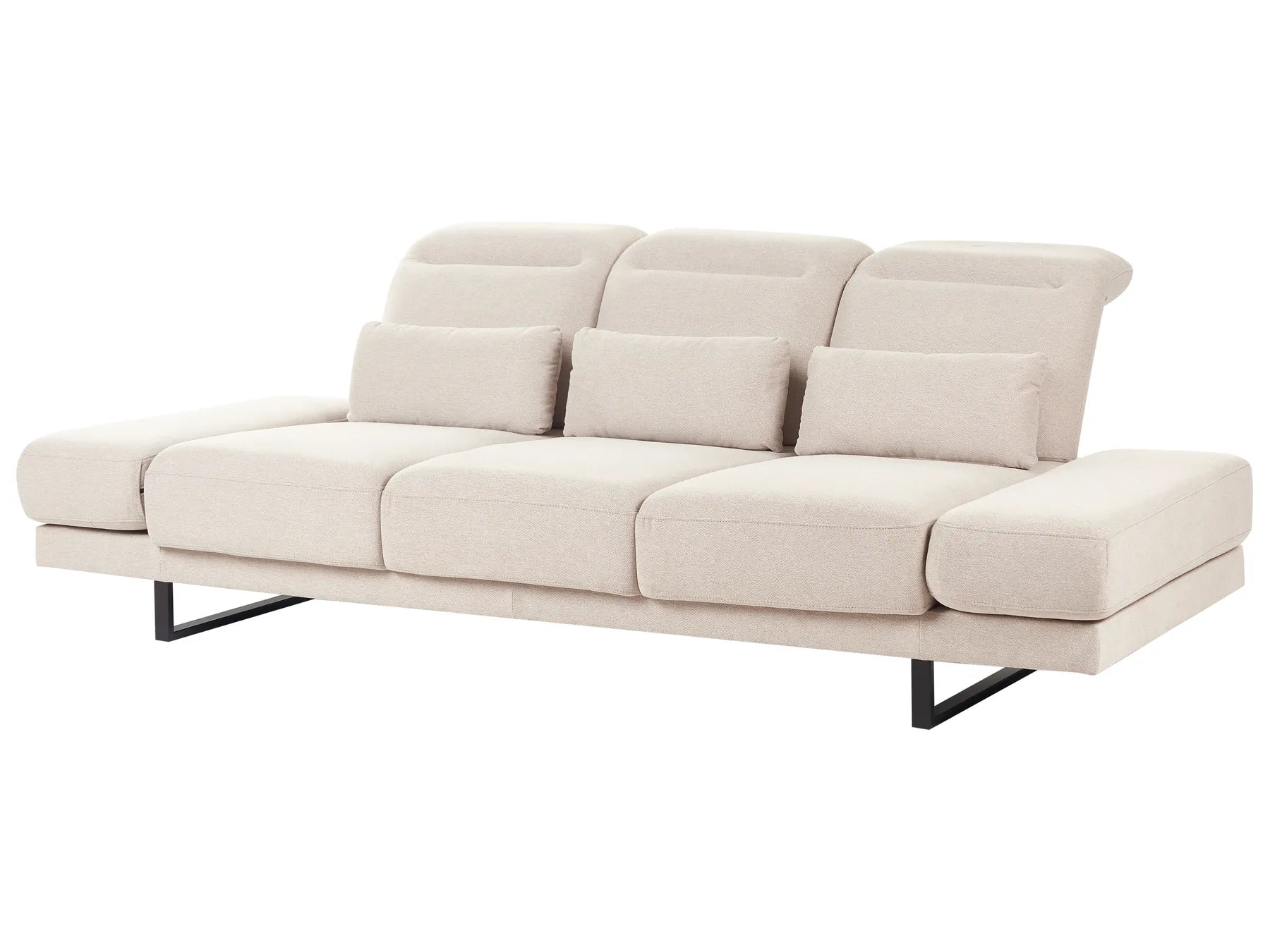 Sofa 3 Seater IKAST Fabric Beige