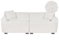 Sofa 3 Seater KORIO Boucle Off-White