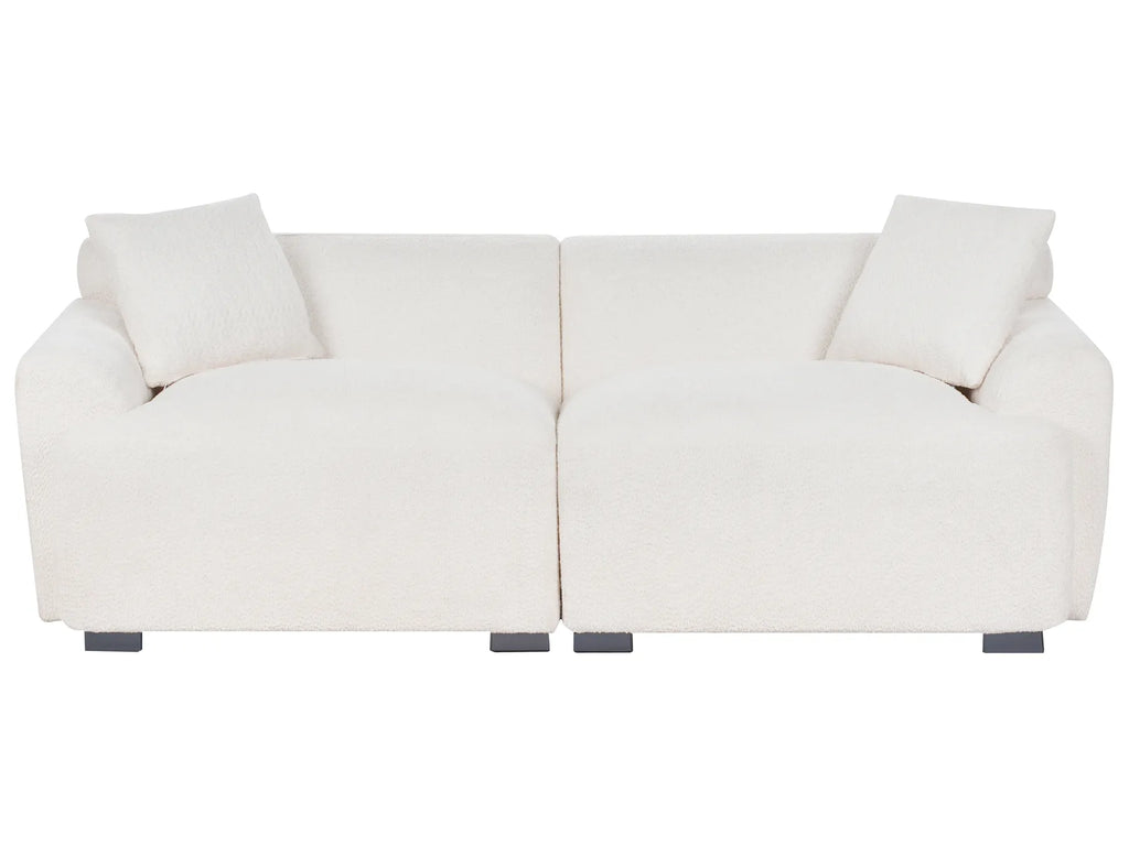 Sofa 3 Seater KORIO Boucle Off-White