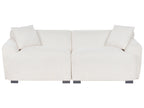 Sofa 3 Seater KORIO Boucle Off-White