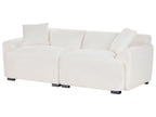 Sofa 3 Seater KORIO Boucle Off-White