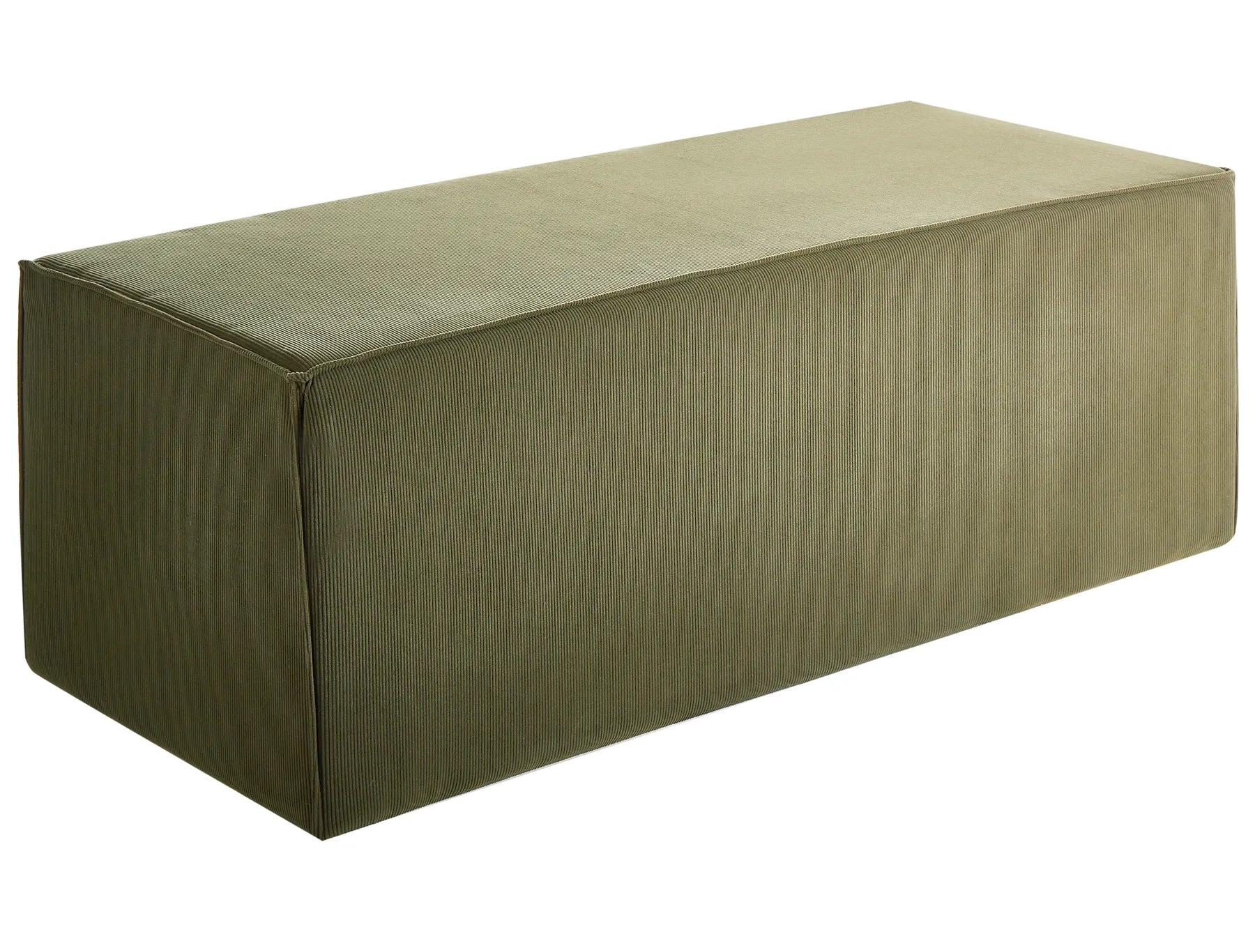 Pouffe VINITA Corduroy Dark Green