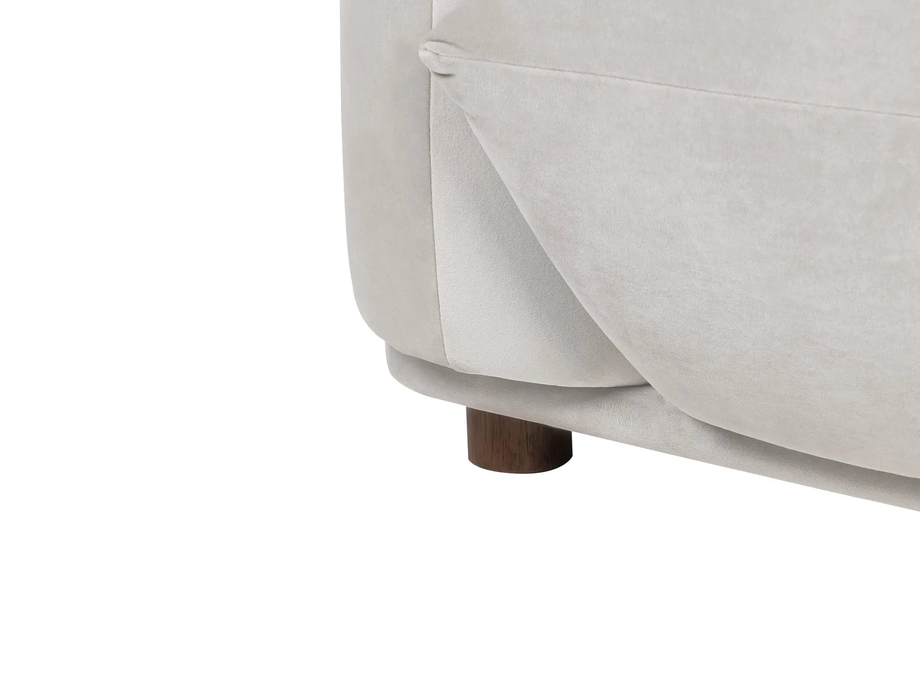 Living Room Set 5 Seater LUVOS Velvet Taupe