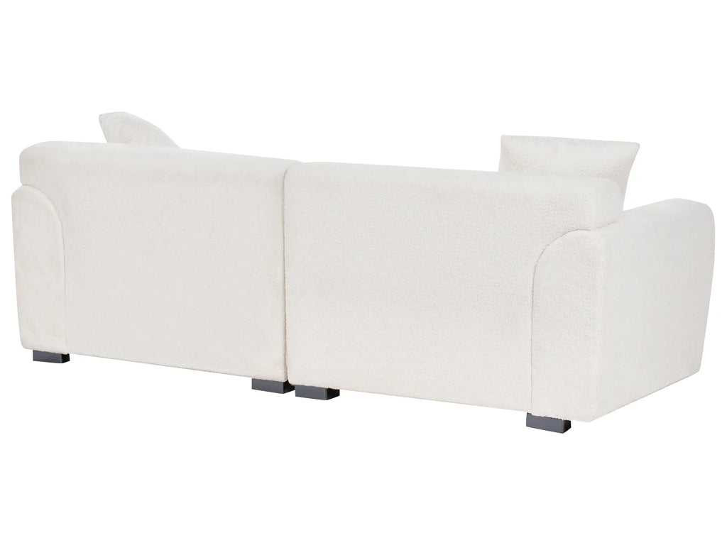 Sofa 3 Seater KORIO Boucle Off-White