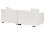 Sofa 3 Seater KORIO Boucle Off-White