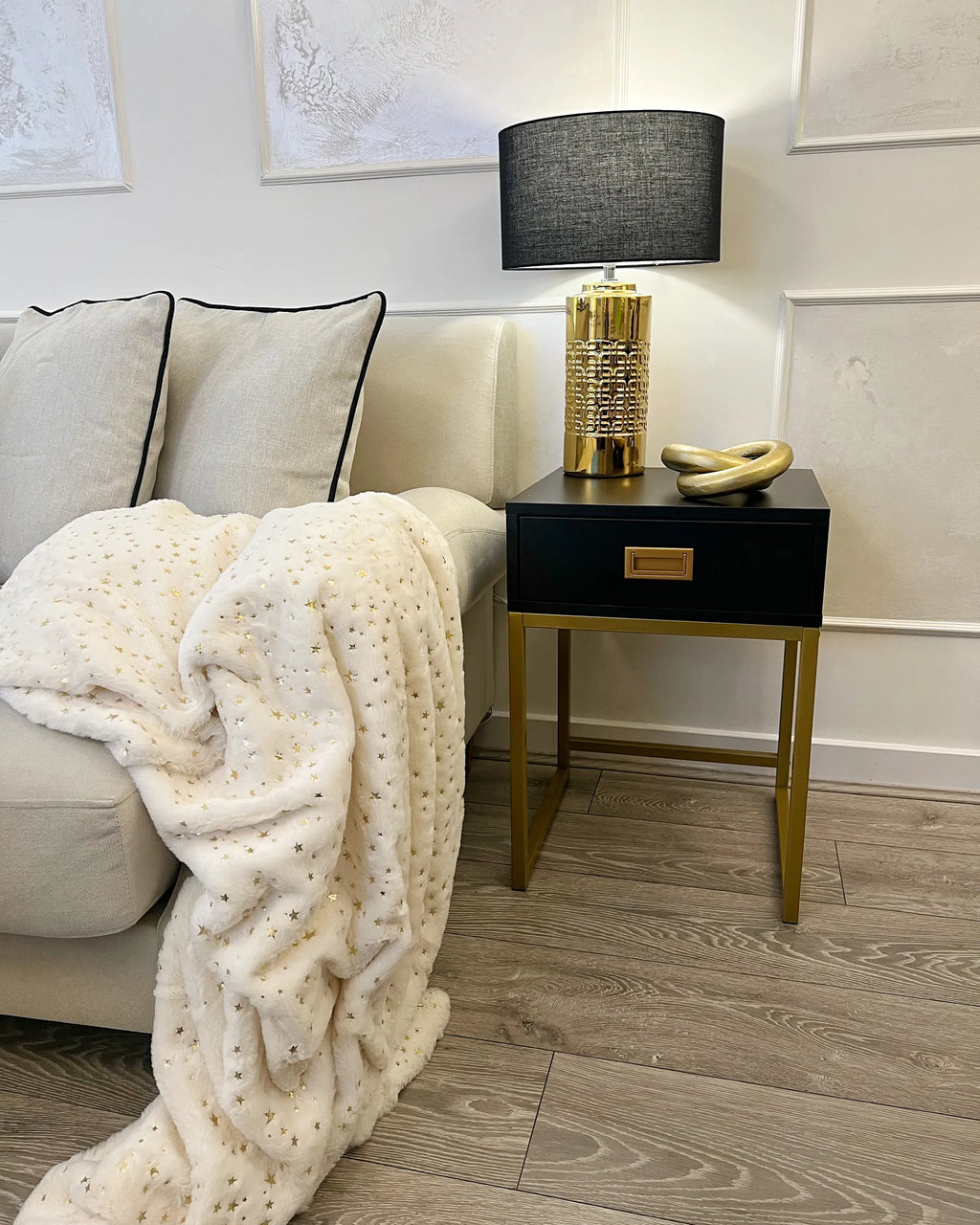 Side Table LARGO Black