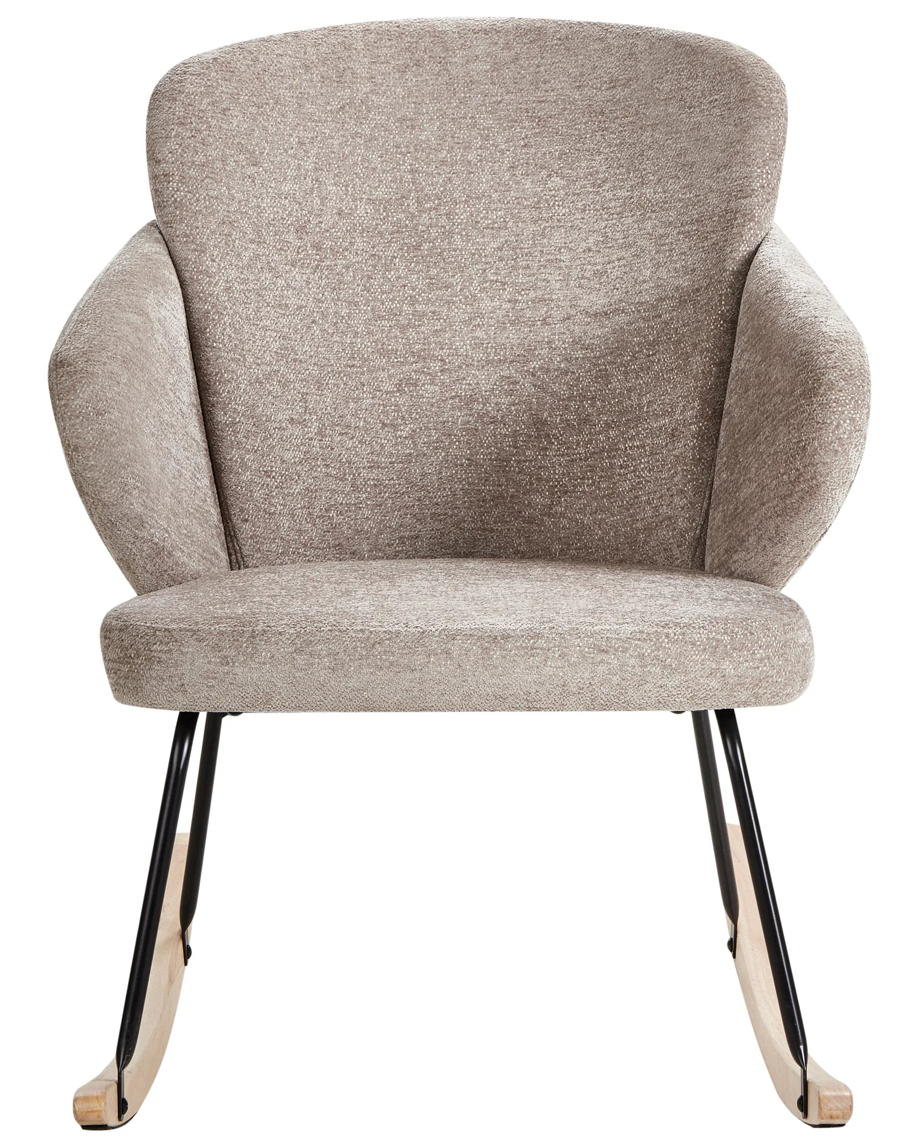 Rocking Chair VIKEN Fabric Taupe