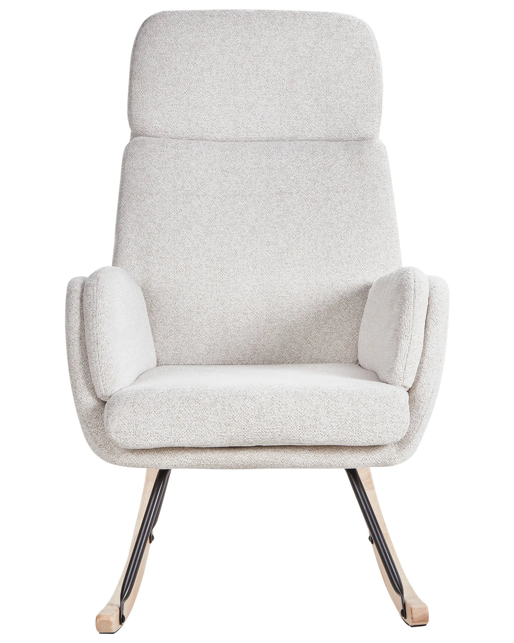 Rocking Chair KVELIA Fabric Off-White