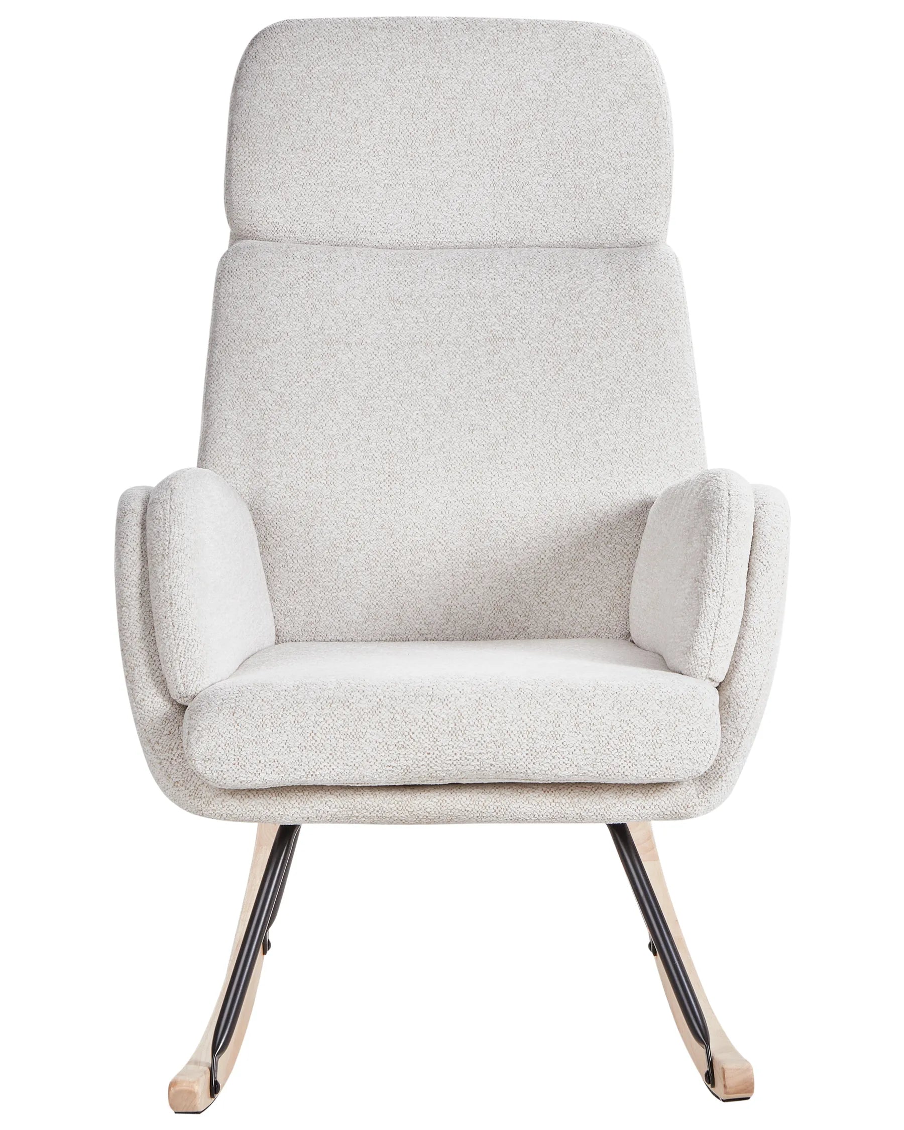 Rocking Chair KVELIA Fabric Off-White