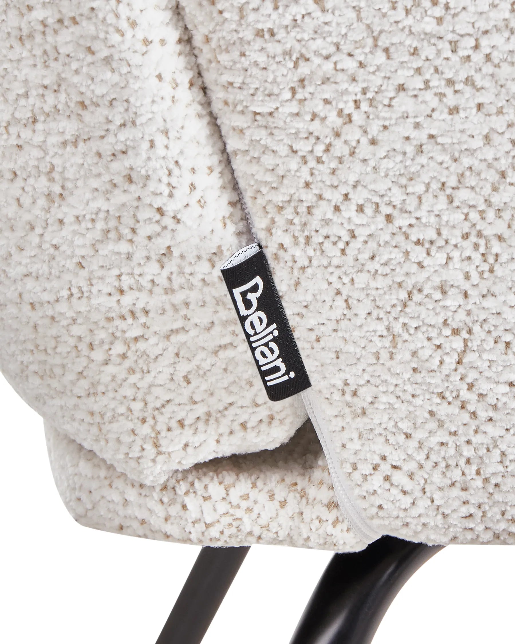 Rocking Chair KVELIA Fabric Off-White