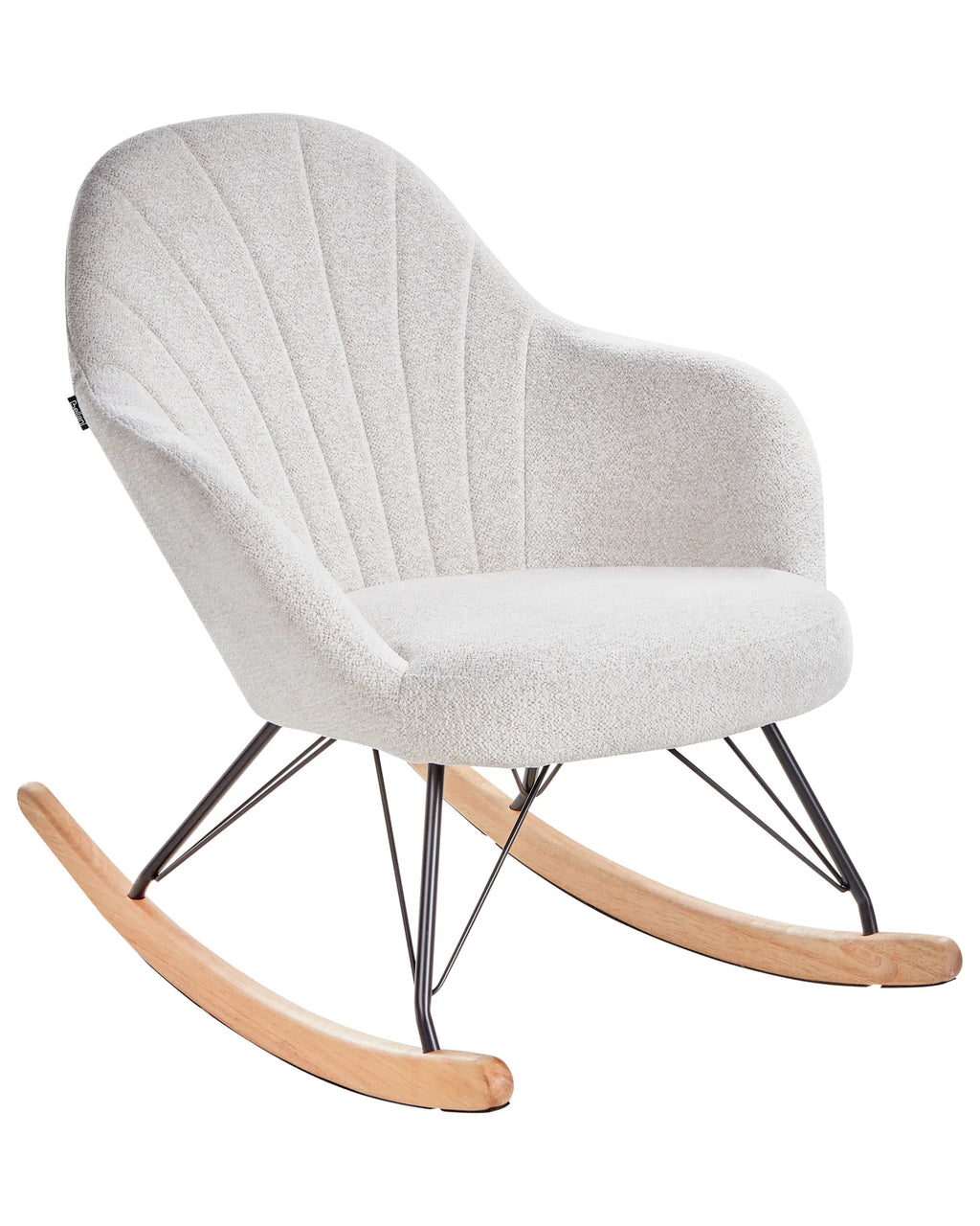 Rocking Chair SKALE Fabric Off-White