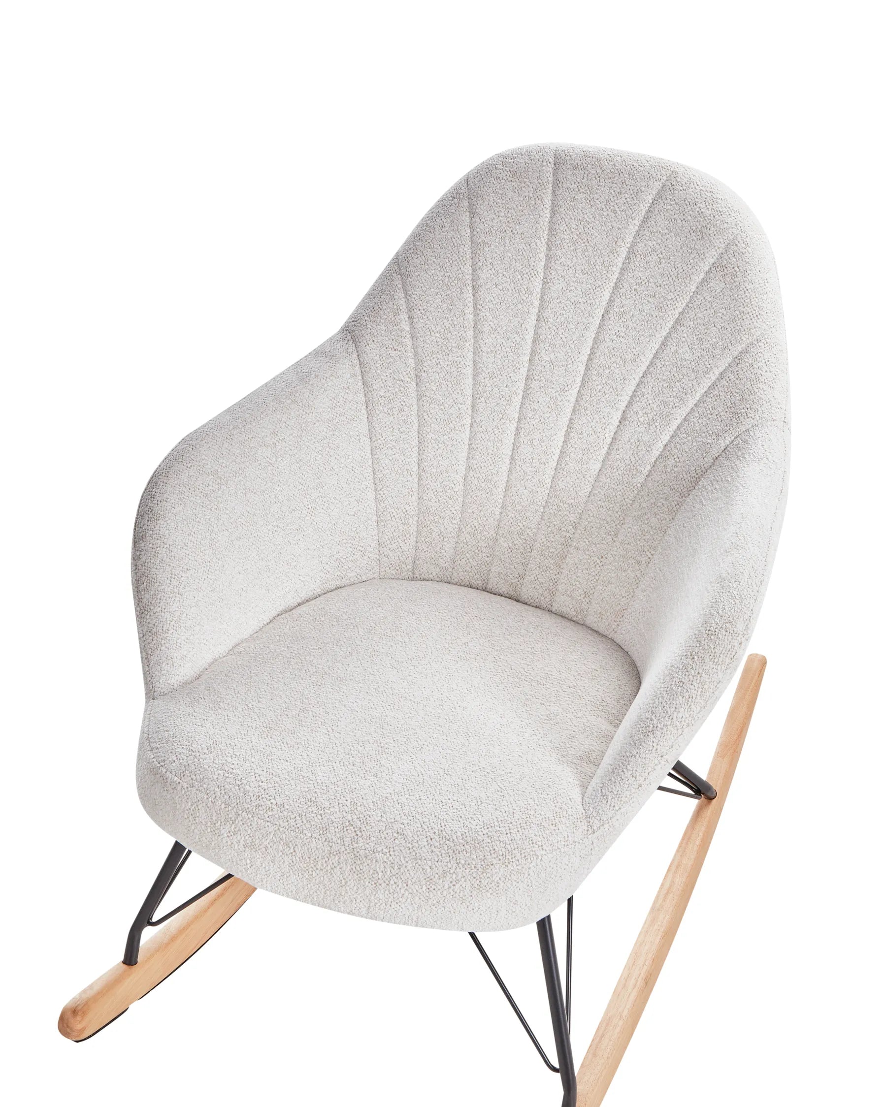 Rocking Chair SKALE Fabric Off-White