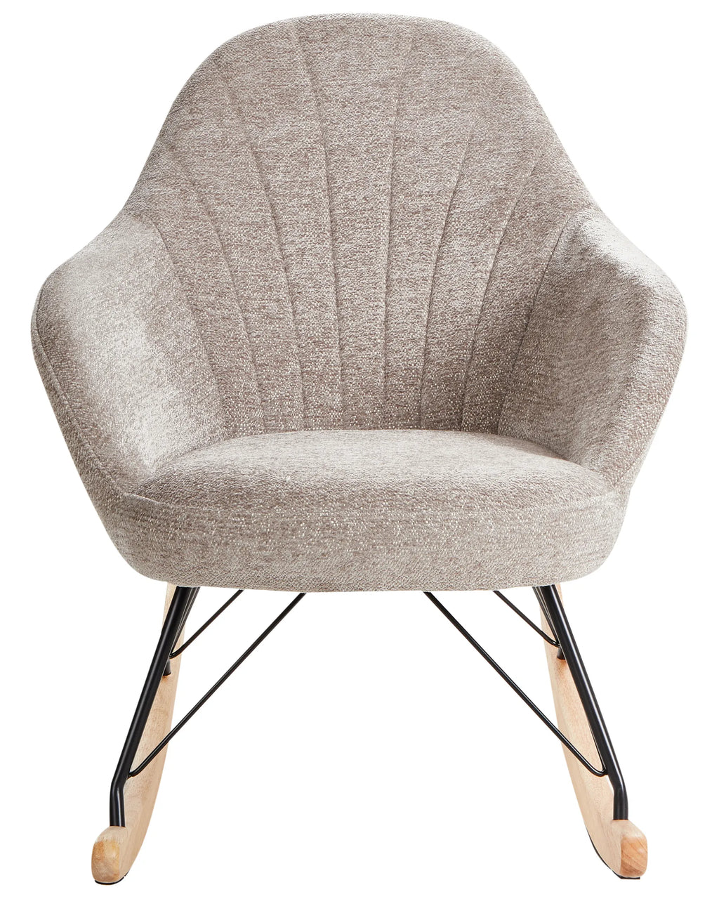 Rocking Chair SKALE Fabric Taupe