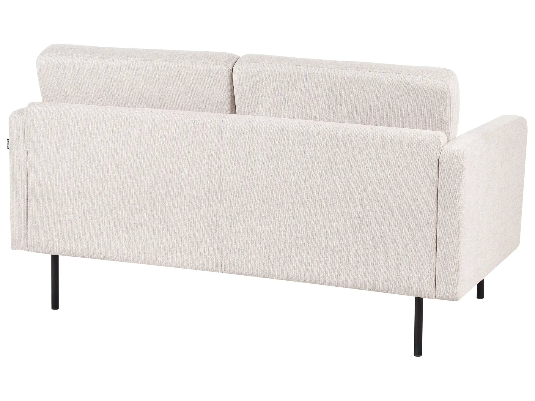 Sofa 2 Seater BREDA Fabric Light Beige