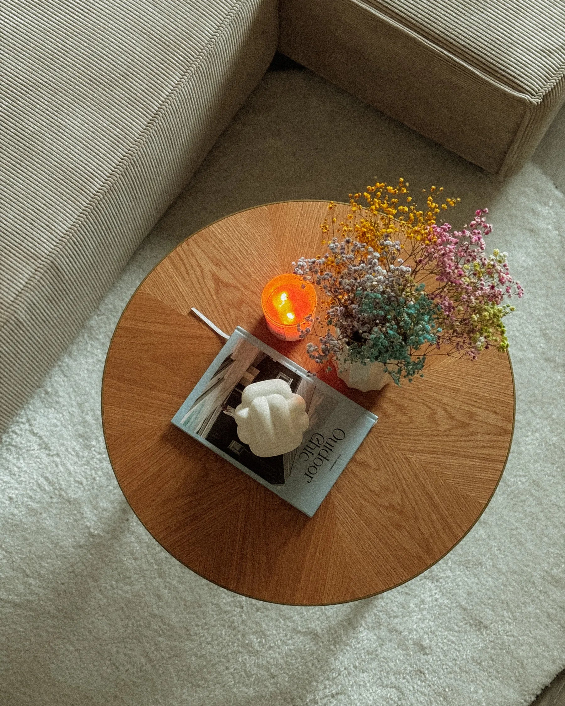 Coffee Table RAMONA Light Ash Wood