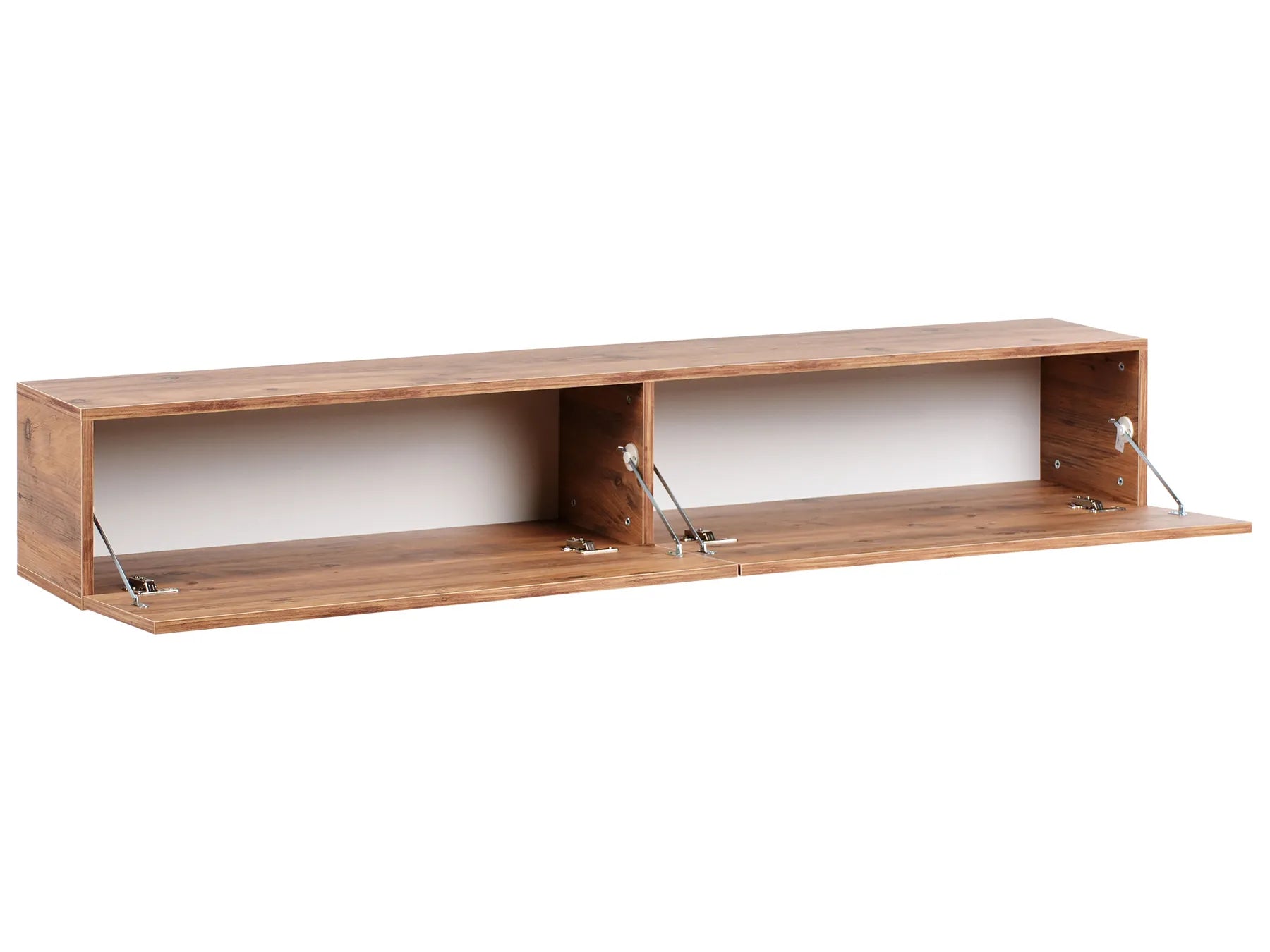 Wall Mounted TV Stand GLADSTONE Brown